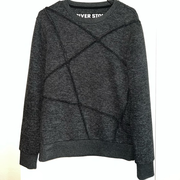 Mens Crewneck Trendy Hoodie - Picture 1 of 2